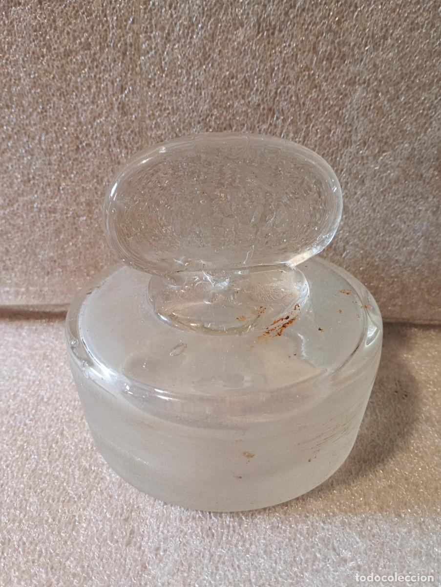 Botellas antiguas: TAPON CRISTAL-BOTICA. - Foto 2