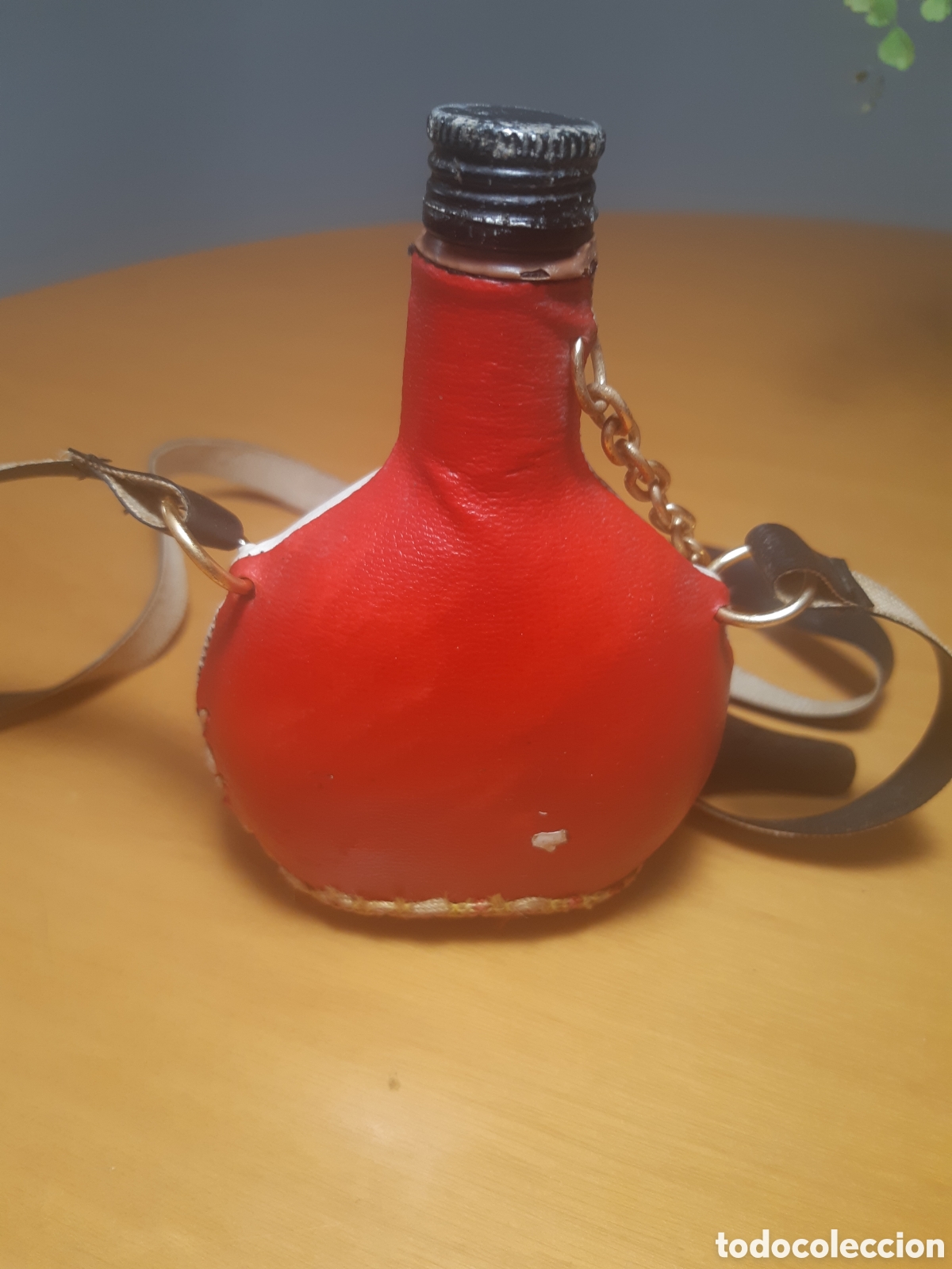 Botellas antiguas: Botell&iacute;n cantimplora - Foto 2