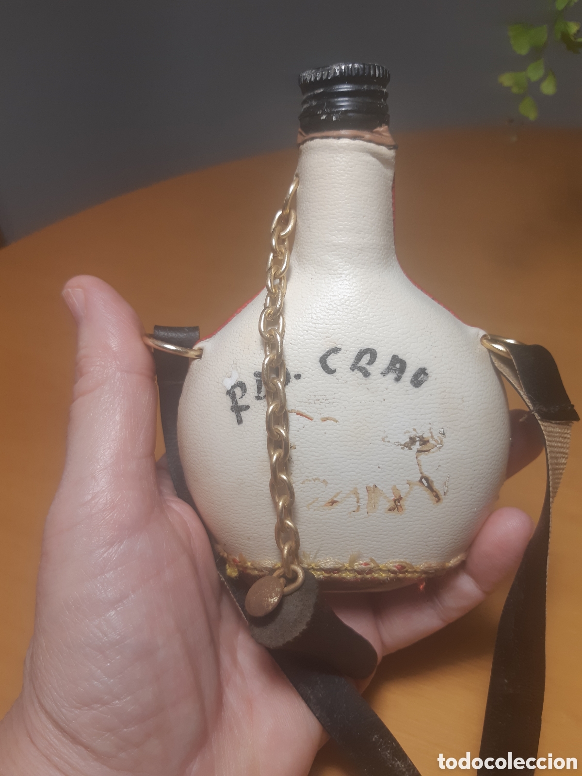 Botellas antiguas: Botell&iacute;n cantimplora - Foto 4