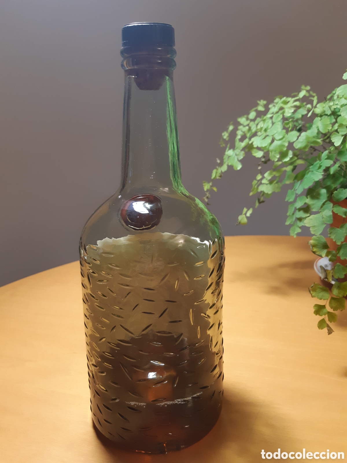 Botellas antiguas: Botella Brandy de Jerez Independencia - Foto 3