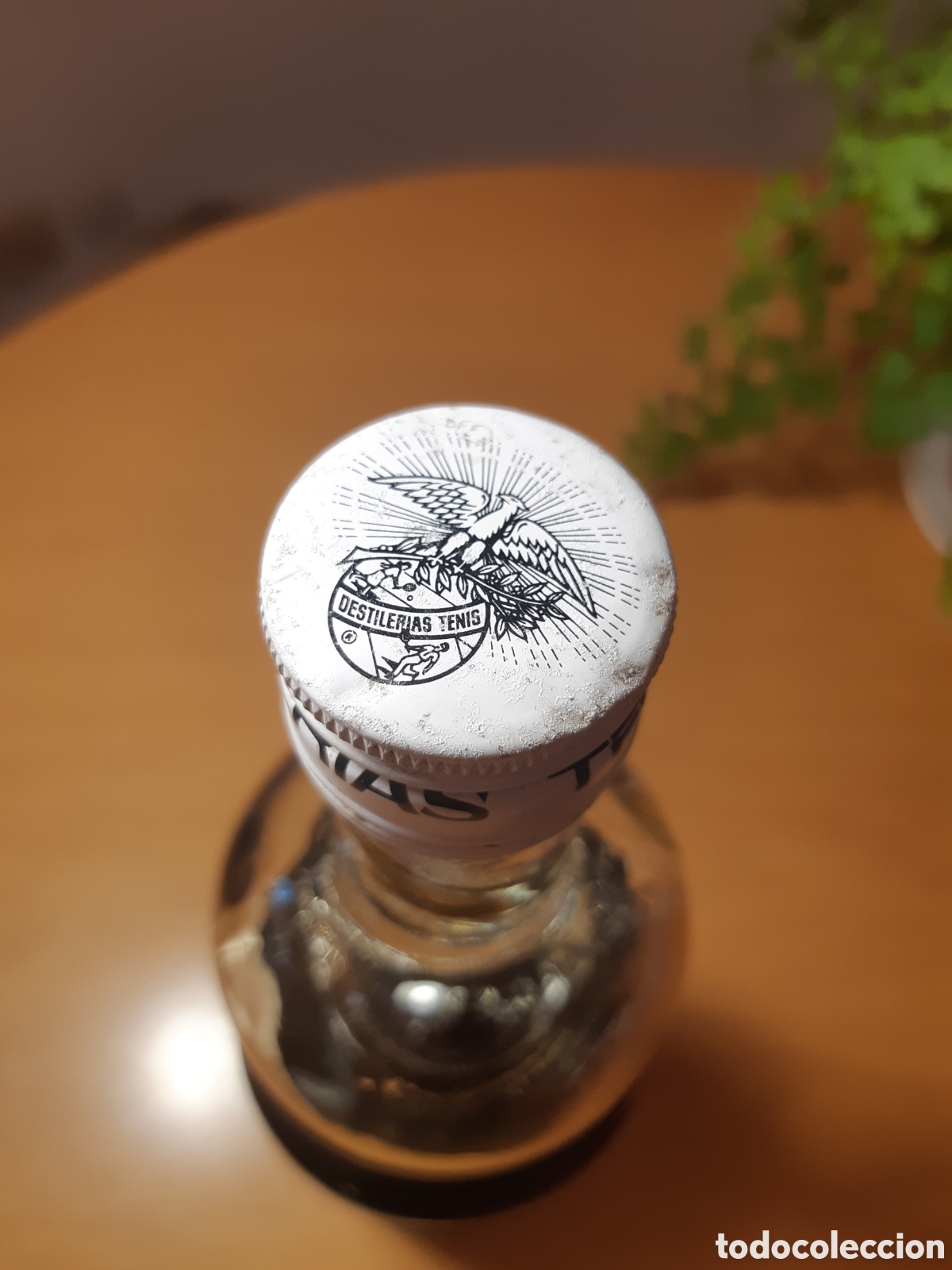 Botellas antiguas: Botella jarabe de lim&oacute;n Tenis - Foto 5