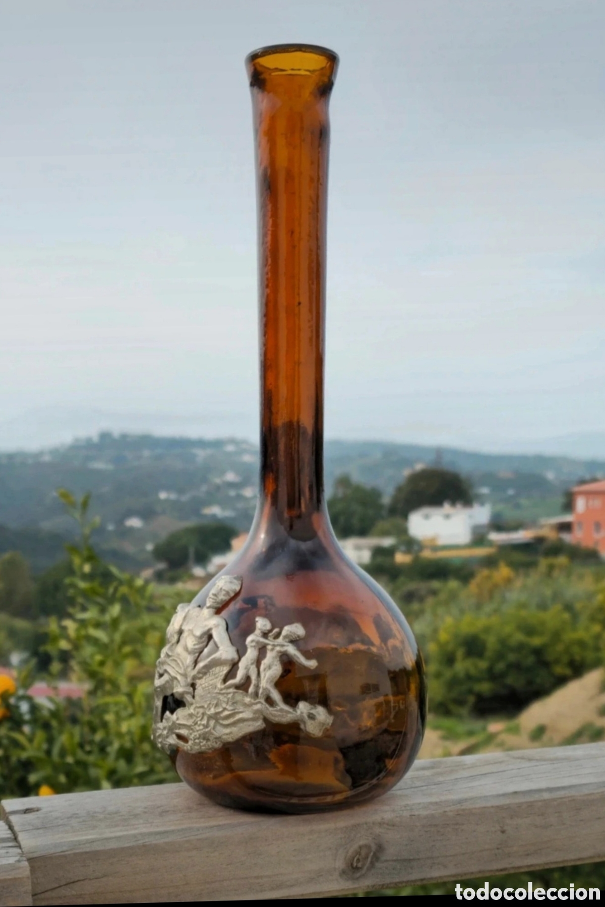 Botellas antiguas: Botella Teichenne vintage - Foto 2