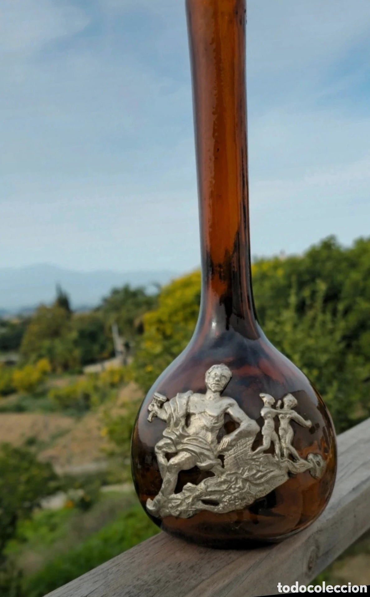 Botellas antiguas: Botella Teichenne vintage - Foto 3
