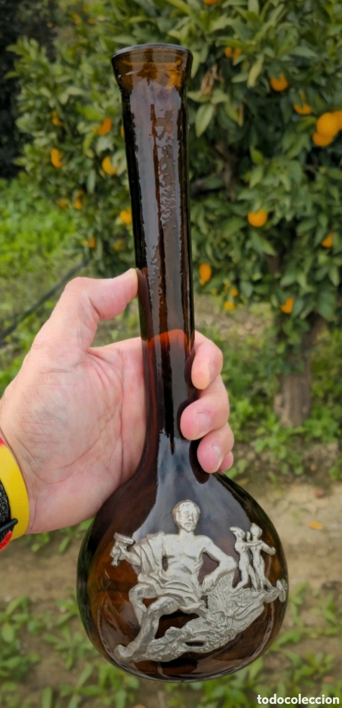 Botellas antiguas: Botella Teichenne vintage - Foto 4