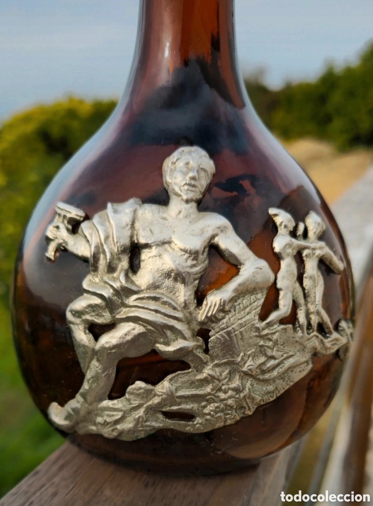 Botellas antiguas: Botella Teichenne vintage - Foto 1