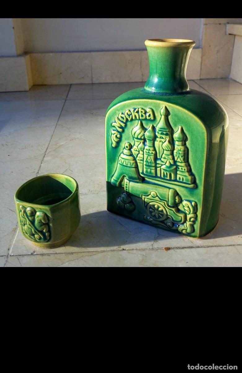 Botellas antiguas: Botella Mosc&uacute; vintage - Foto 6