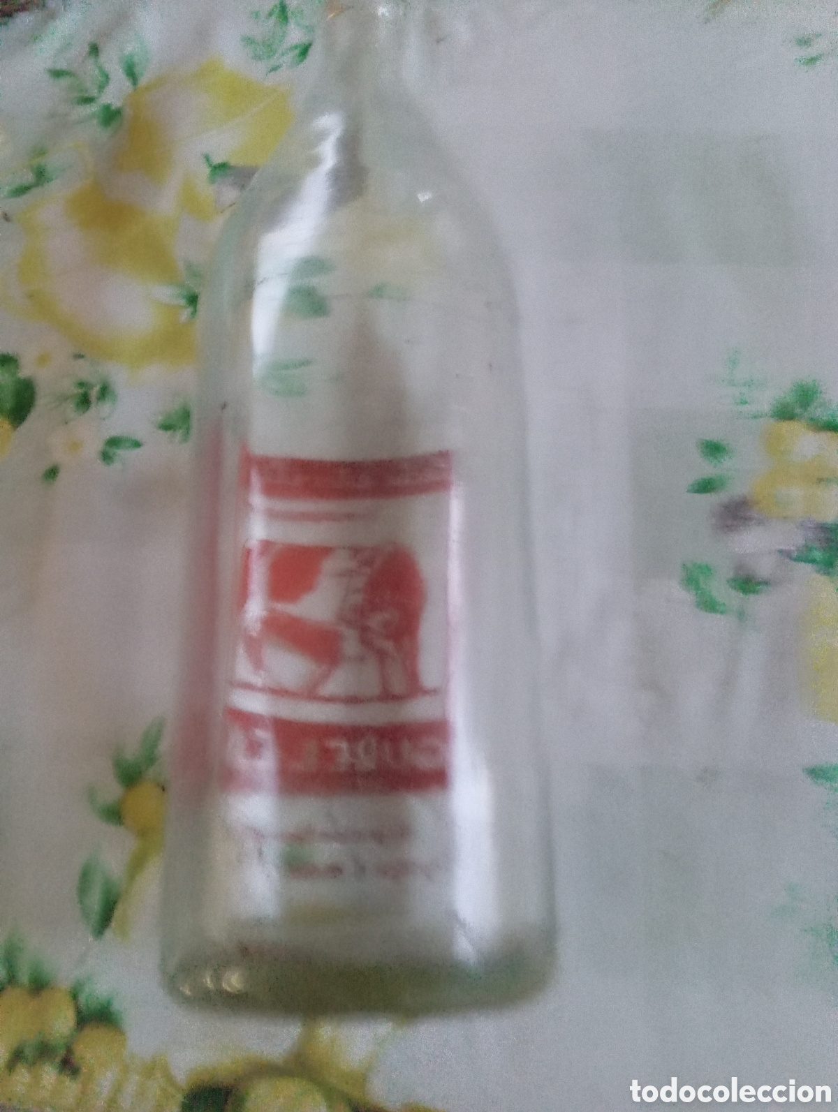 Botellas antiguas: VENDO BOTELLA GRANDE DE LECHE GURELESA - Foto 2