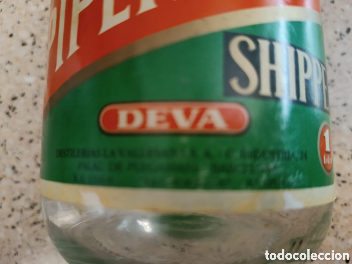 Botellas antiguas: Botella vacia Pippermint - Foto 6