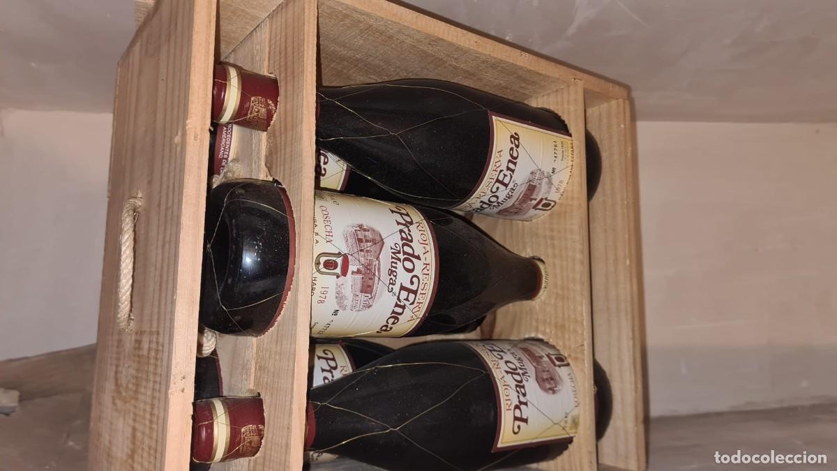 Botellas antiguas: rioja reserva prado enea - Foto 3