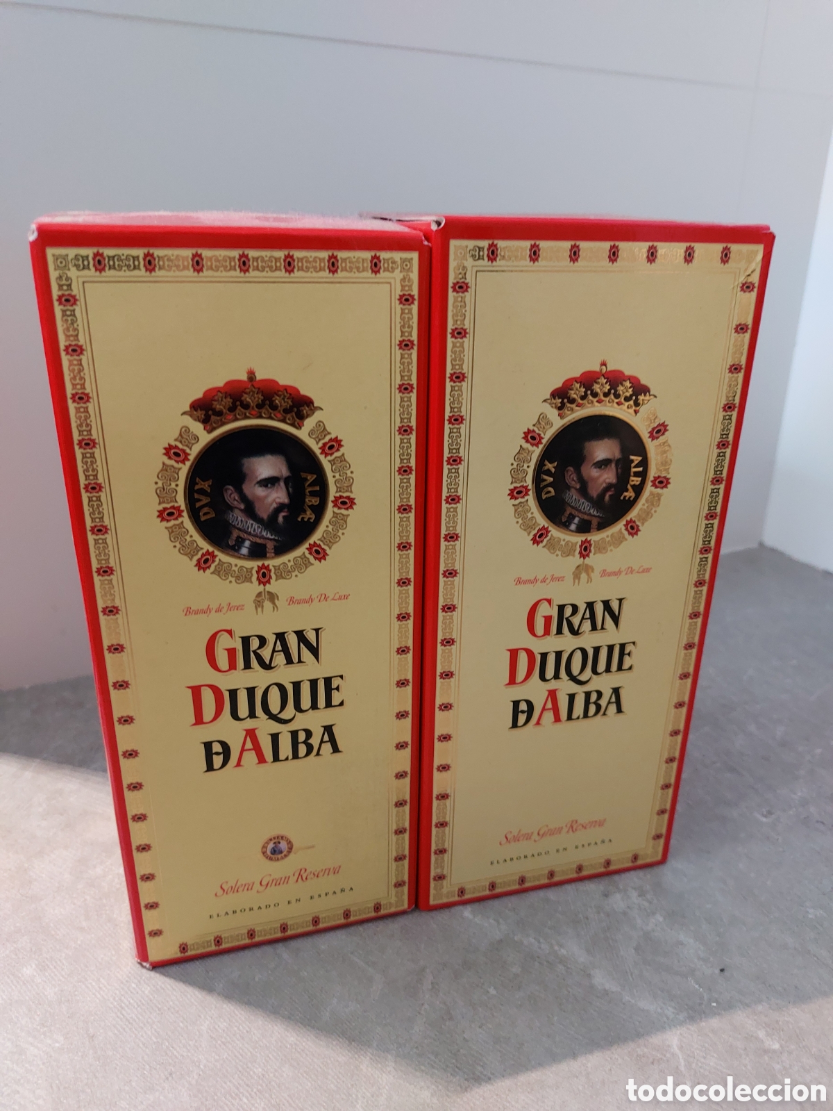 Botellas antiguas: Gran duque de alba (brandy de Jerez) - Foto 2