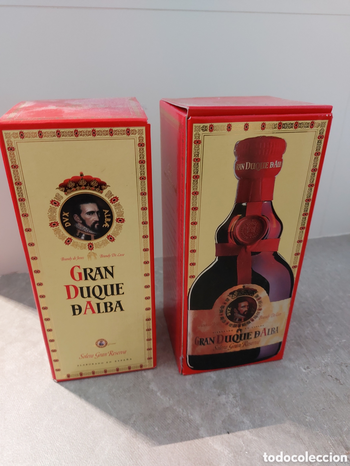 Botellas antiguas: Gran duque de alba (brandy de Jerez) - Foto 1