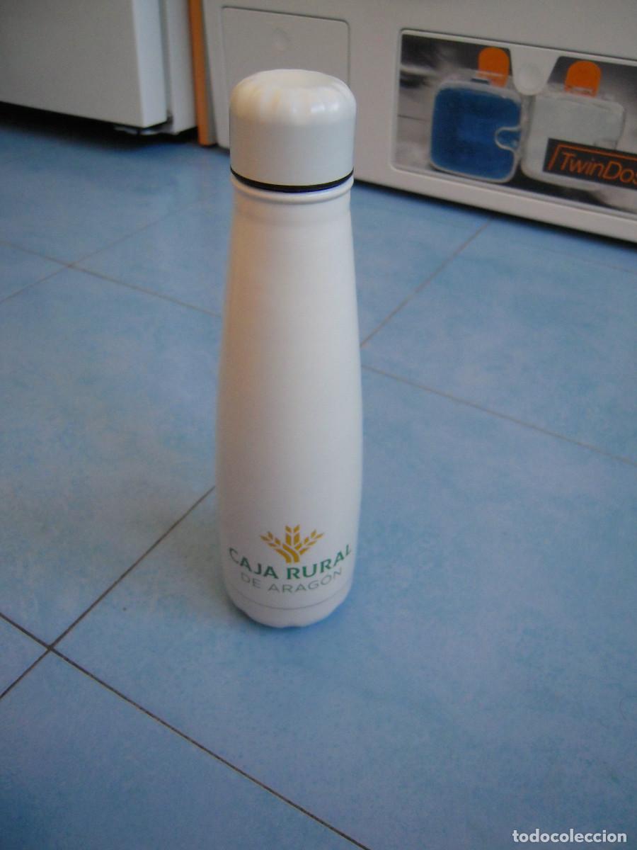 Botellas antiguas: Botella aluminio publicidad - Foto 4