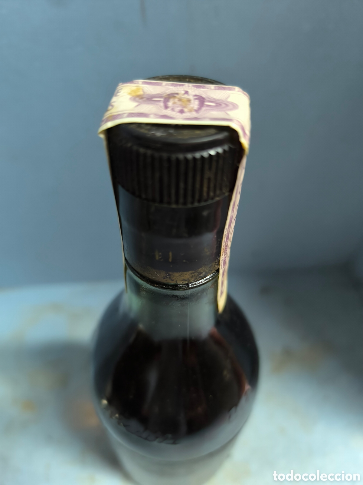 Botellas antiguas: BRANDY EXTRA ETIQUETA NEGRA 103 - Foto 3