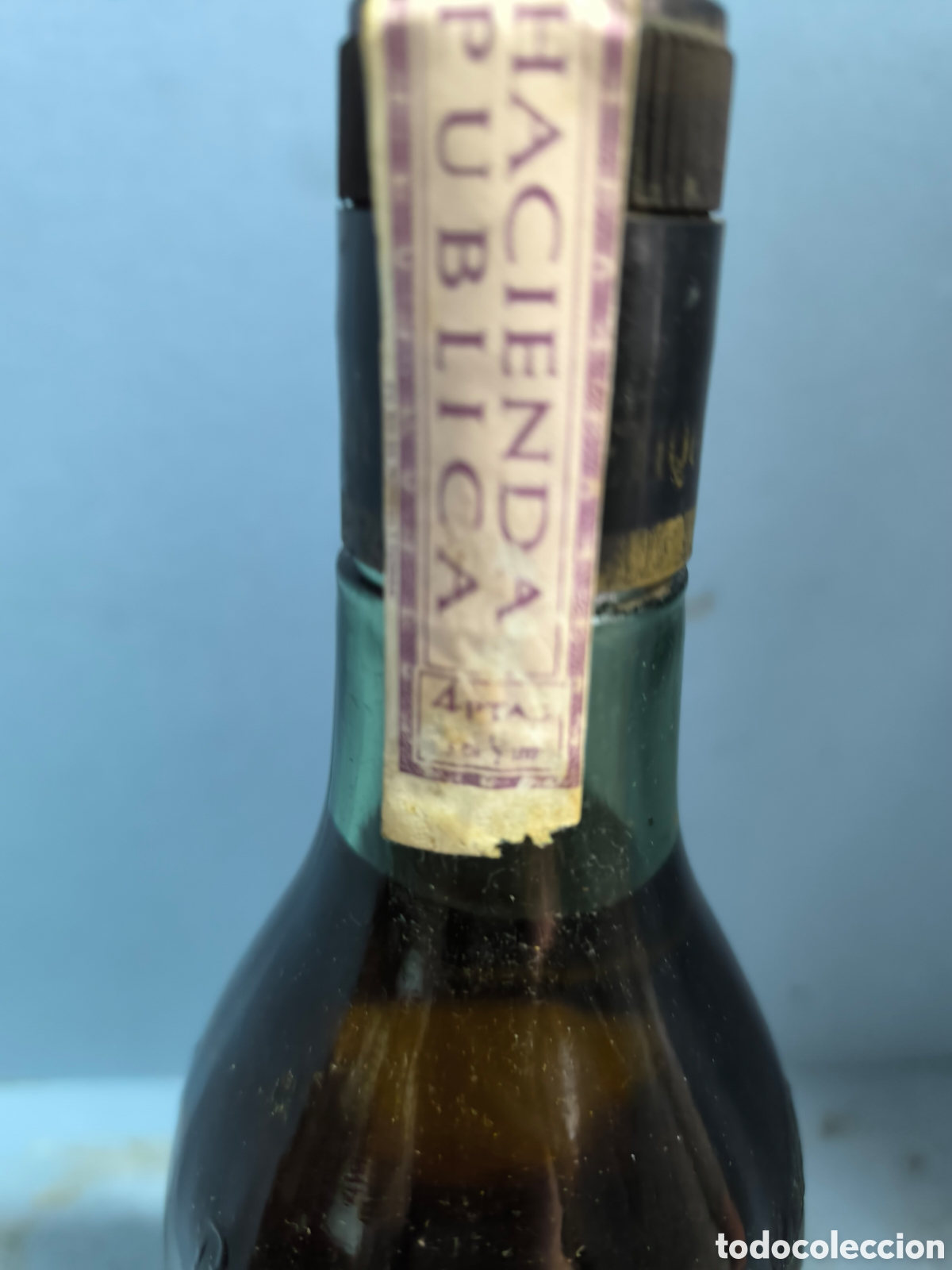 Botellas antiguas: BRANDY EXTRA ETIQUETA NEGRA 103 - Foto 6