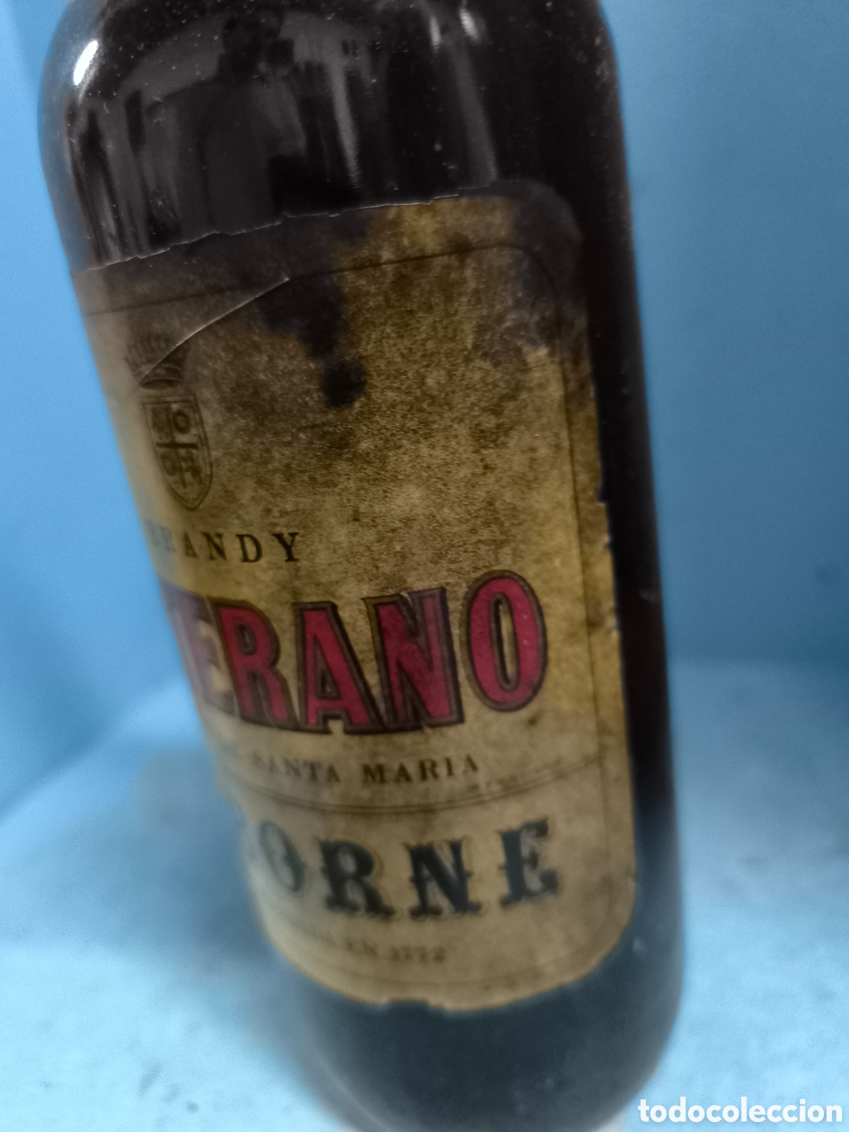 Botellas antiguas: BRANDY VETERANO OSBORNE - Foto 5
