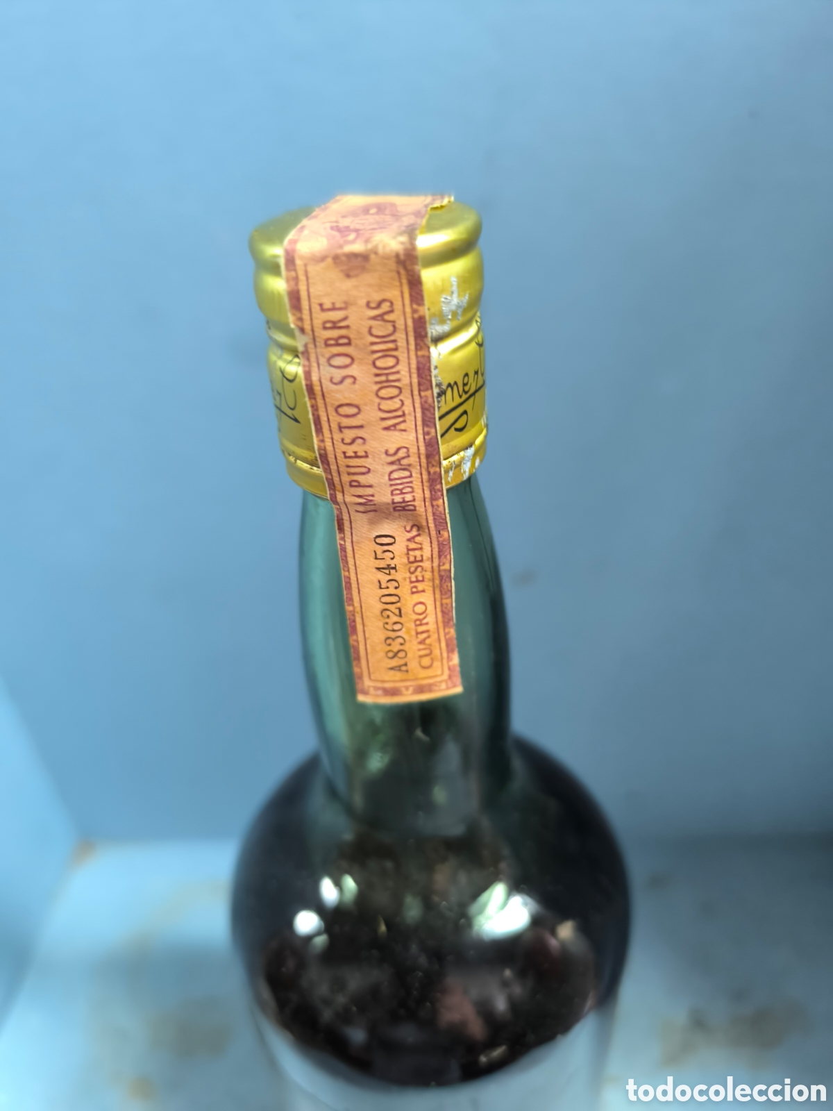 Botellas antiguas: BRANDY VETERANO OSBORNE - Foto 6
