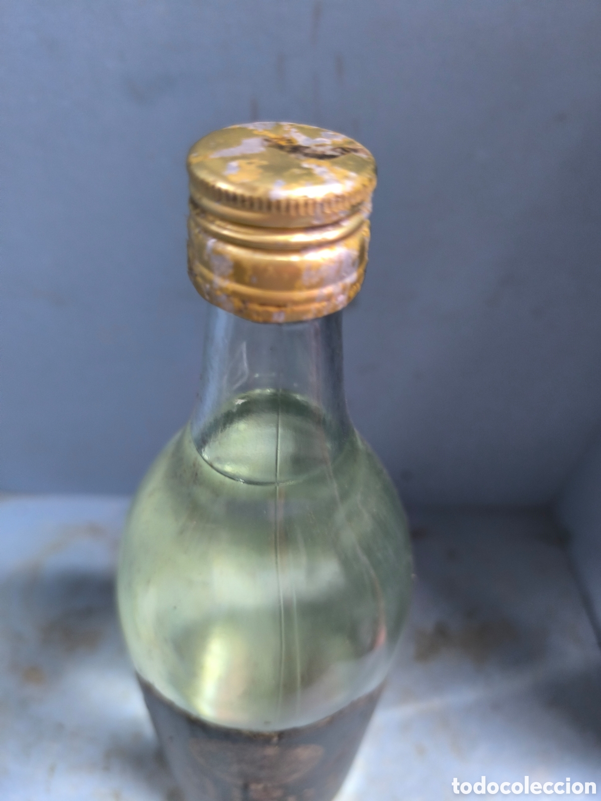 Botellas antiguas: Ron 72 antigua botella - Foto 3