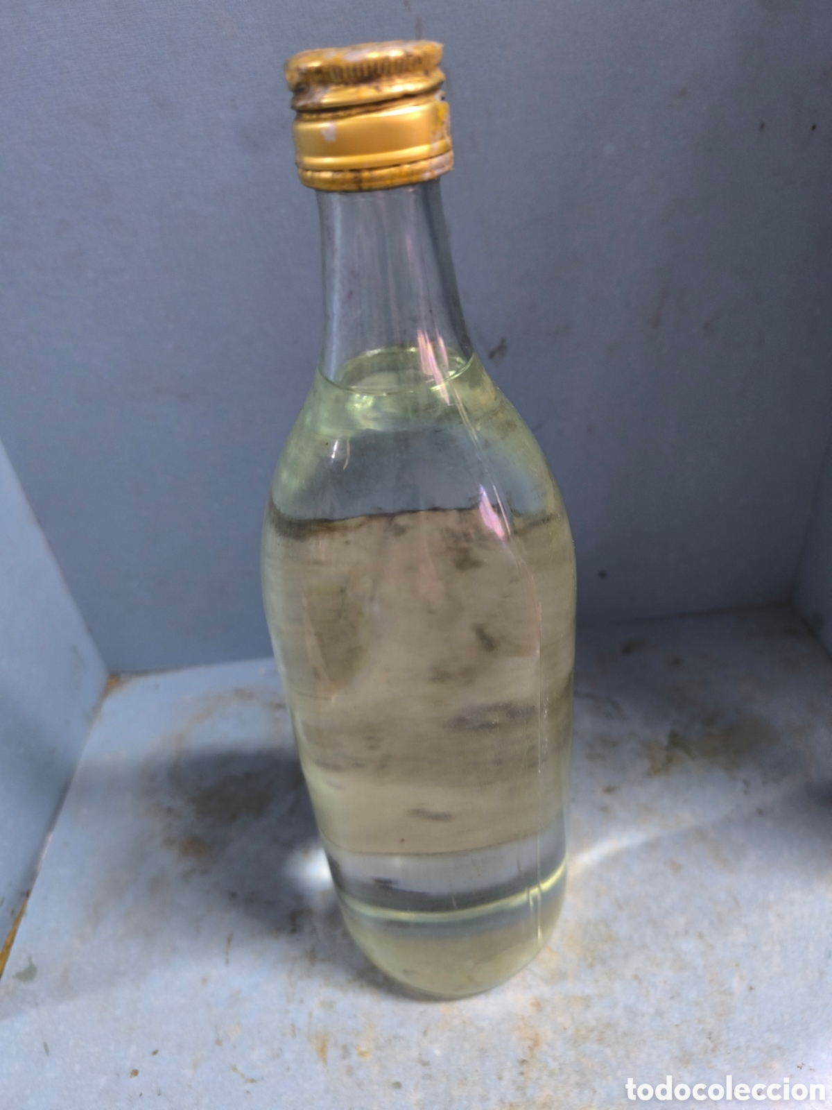 Botellas antiguas: Ron 72 antigua botella - Foto 5