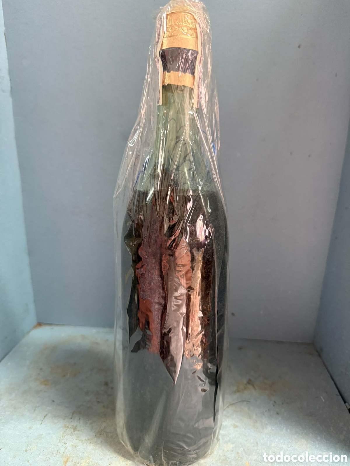 Botellas antiguas: PONCHE BLAZQUEZ. BODEGAS AGUSTIN BLAZQUEZ. - Foto 3