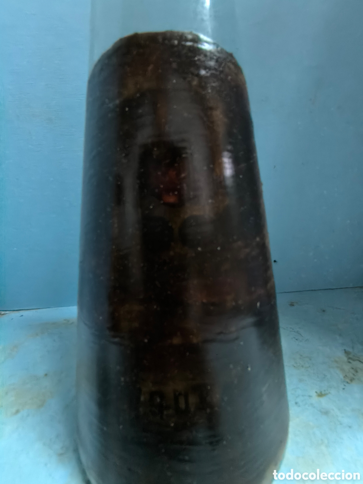 Botellas antiguas: Antigua botella de vozka - Foto 2