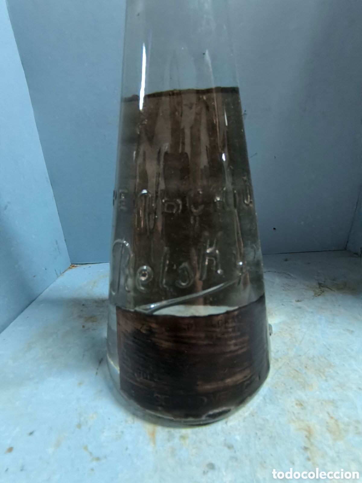Botellas antiguas: Antigua botella de vozka - Foto 5