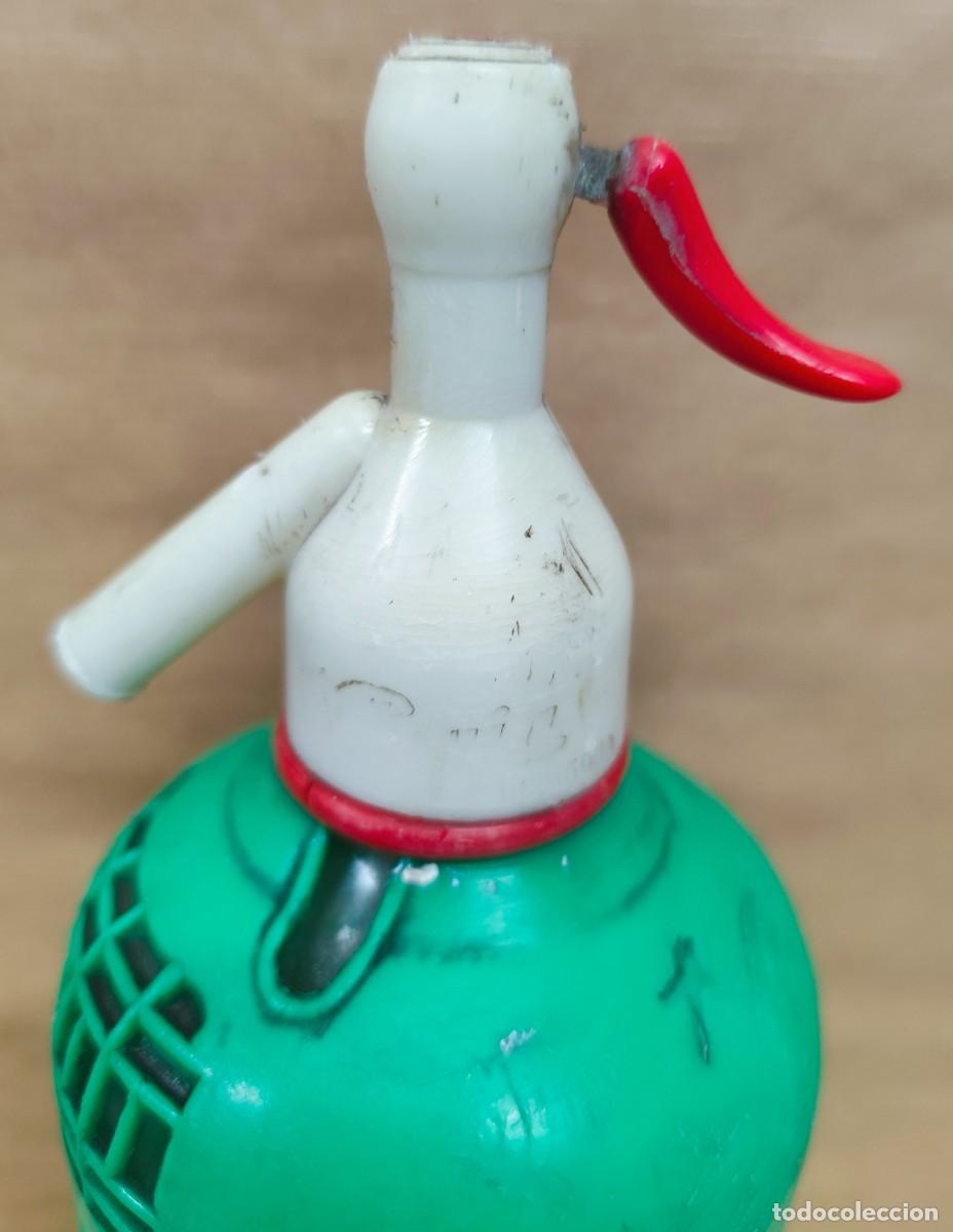 Botellas antiguas: SIF&Oacute;N ANTIGUO MARCA STEL - Foto 5
