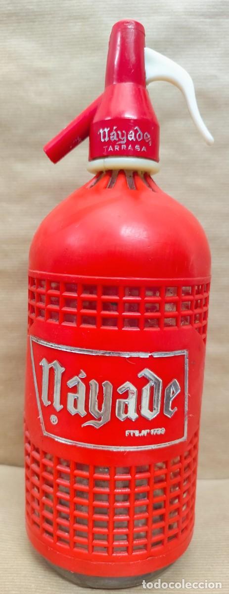 Botellas antiguas: SIF&Oacute;N ANTIGUO MARCA N&Aacute;YADE - Foto 2