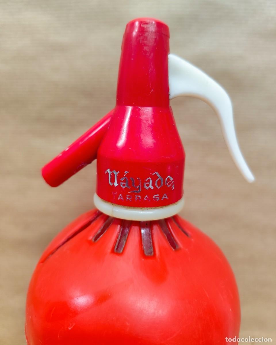 Botellas antiguas: SIF&Oacute;N ANTIGUO MARCA N&Aacute;YADE - Foto 4