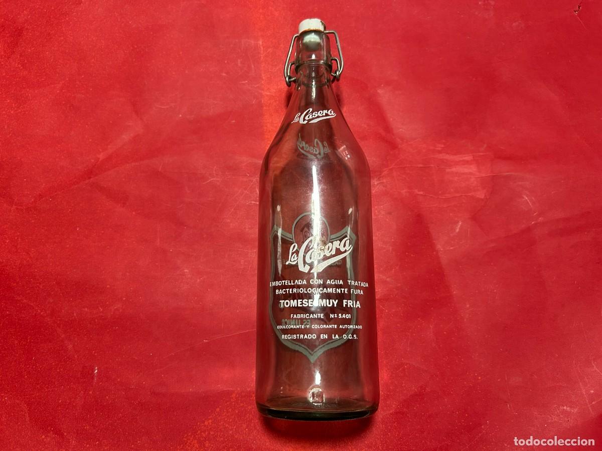 Botellas antiguas: La CASERA botella de litro P.A.T 5401 - Foto 2