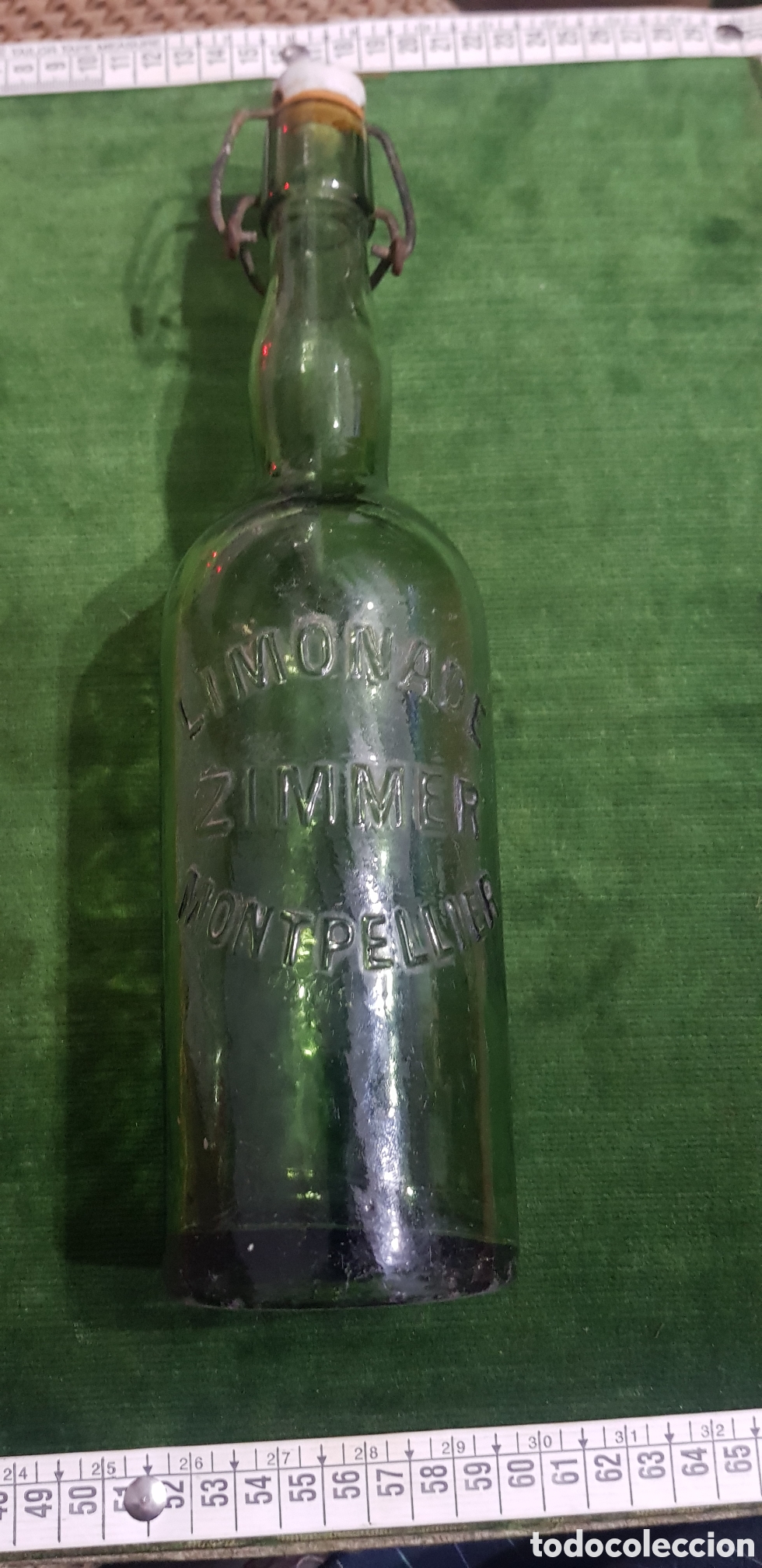 Botellas antiguas: Botella limonade zimmer monpelier - Foto 2
