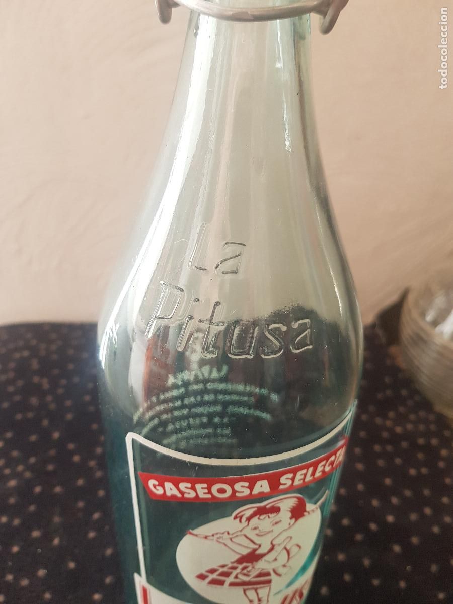 Botellas antiguas: GASEOSA SELECTA LA PITUSA - Foto 1