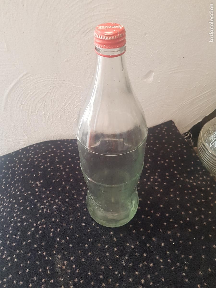 Botellas antiguas: COCA -COLA ,1 LITRO TODO ORIGINAL - Foto 4
