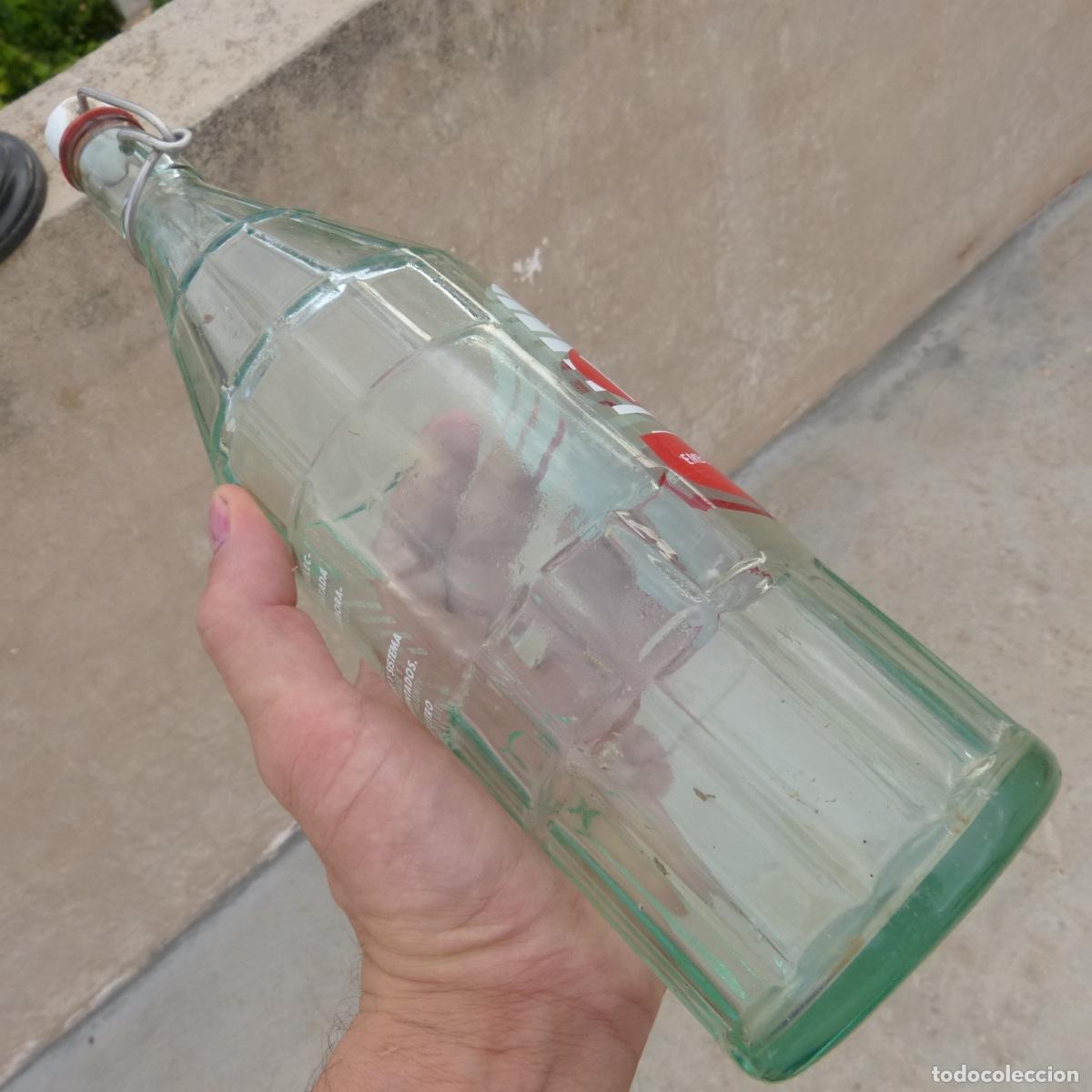 Botellas antiguas: Botella de gaseosa, Konga, Okesa, litro. - Foto 7