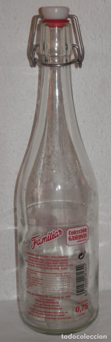 Botellas antiguas: BOTELLA DE LAS GASEOSAS FAMILIAR - Foto 3