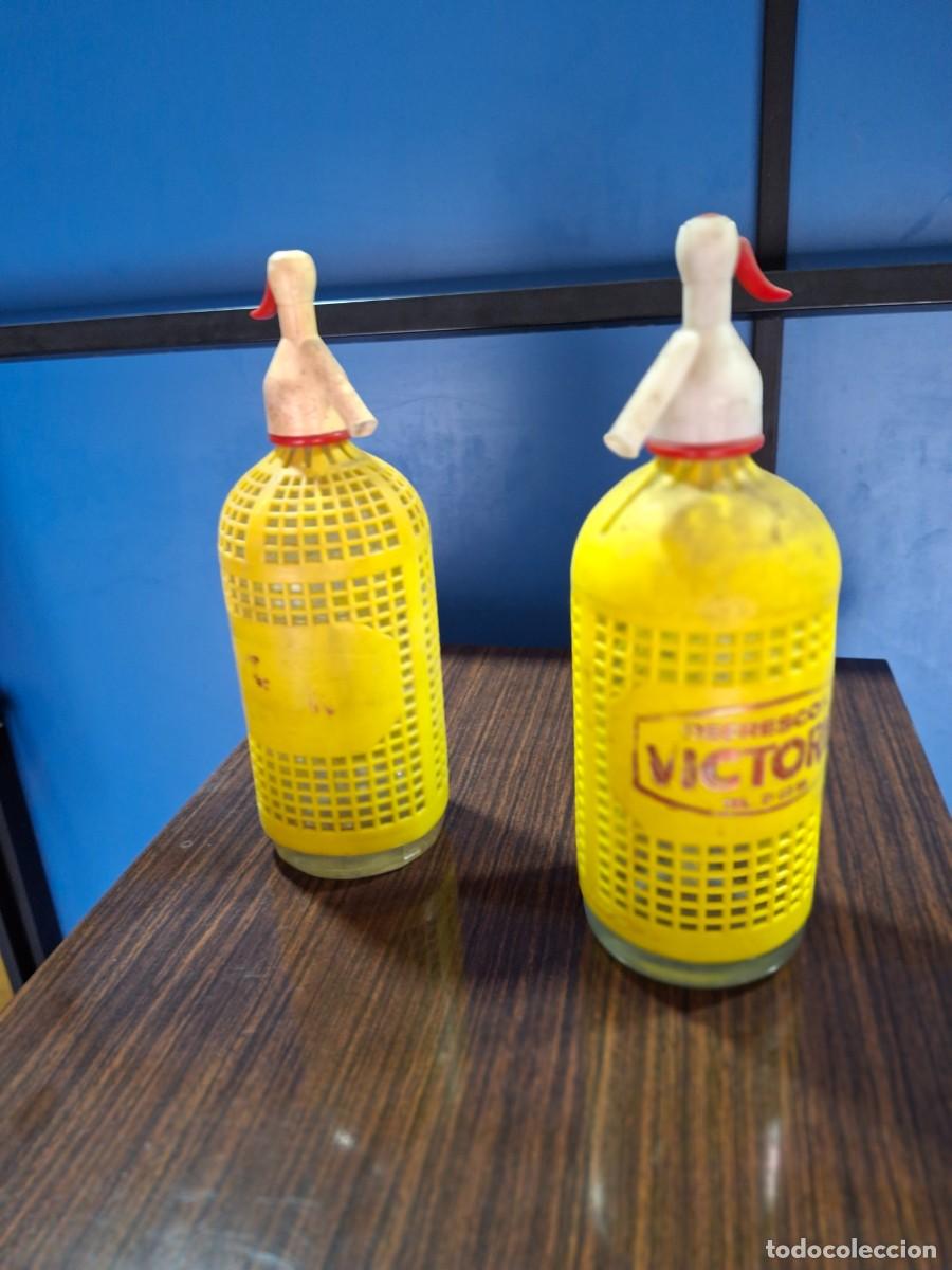 Botellas antiguas: Botella de sif&oacute;n Victoria - Foto 2