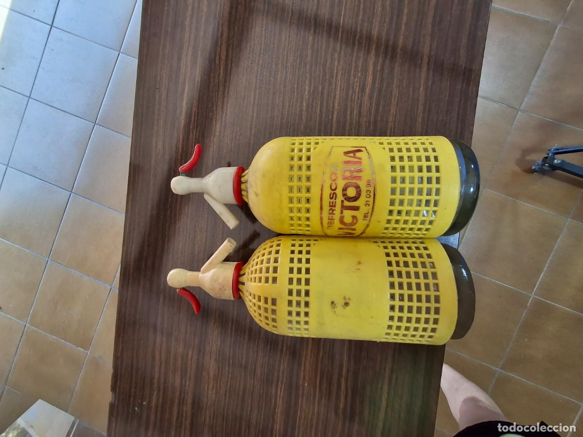 Botellas antiguas: Botella de sif&oacute;n Victoria - Foto 3