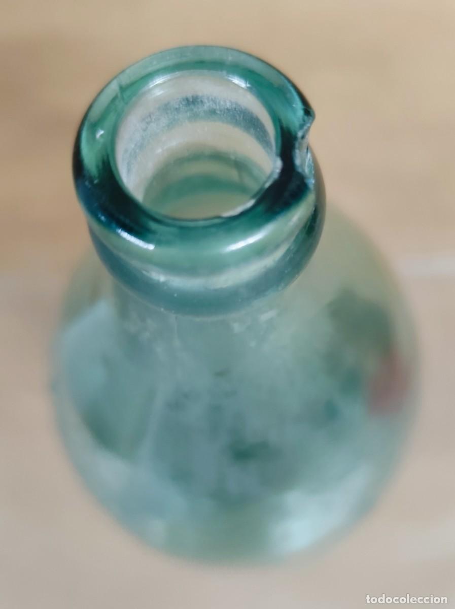 Botellas antiguas: BOTELLA AGUA DE CABRERA - Foto 4