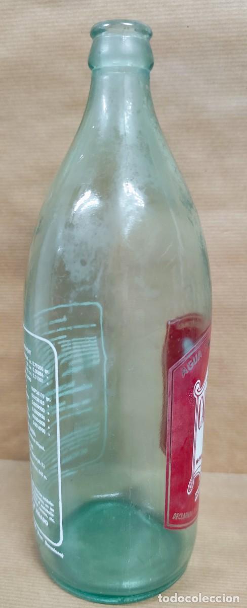 Botellas antiguas: BOTELLA AGUA DE CABRERA - Foto 5