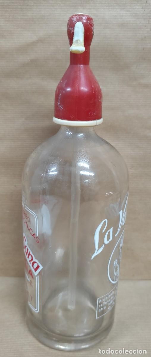 Botellas antiguas: Sif&oacute;n la Vallesana, Mollet de J. Codina - Foto 4