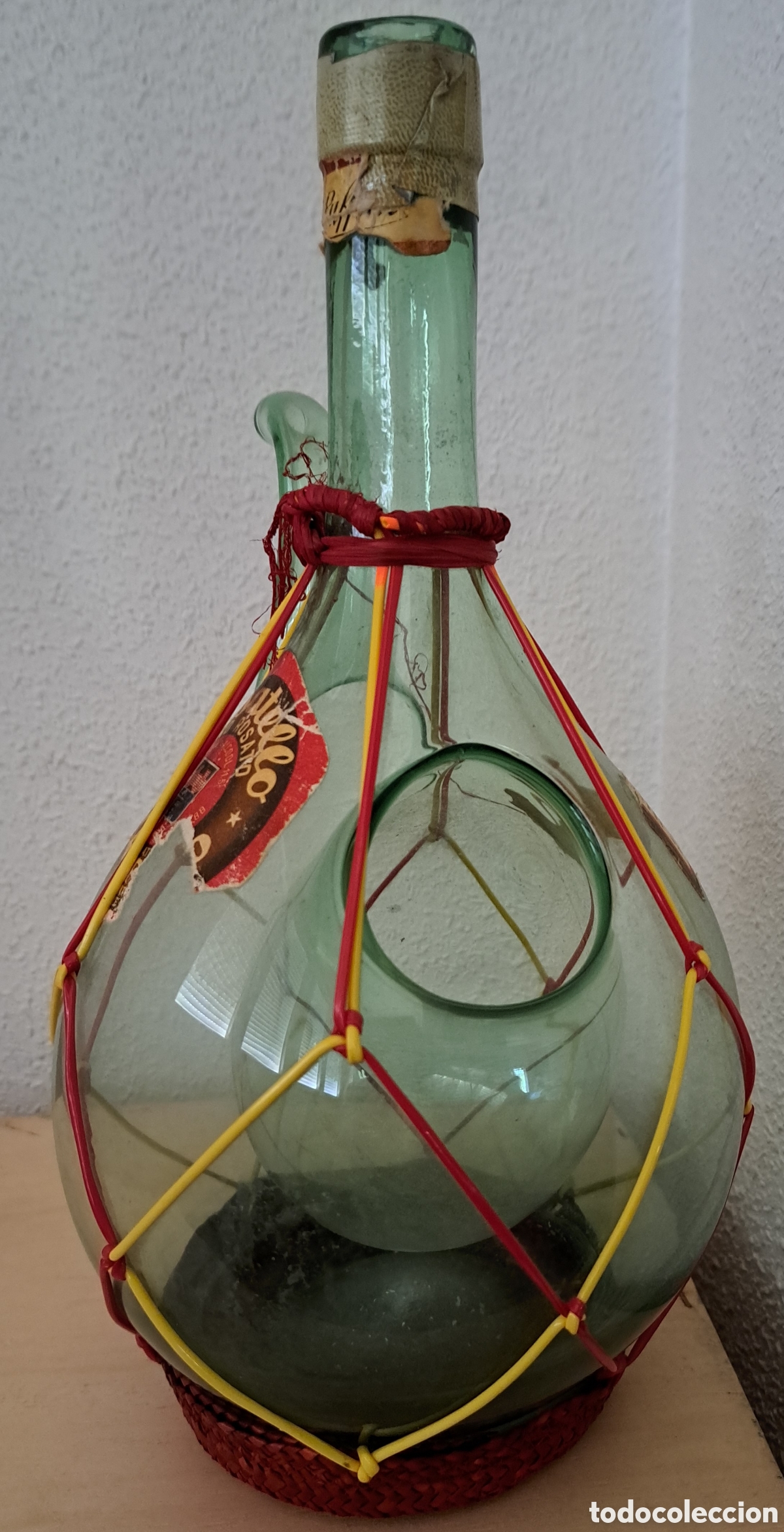 Botellas antiguas: Botella refrigerador de vino - Foto 2