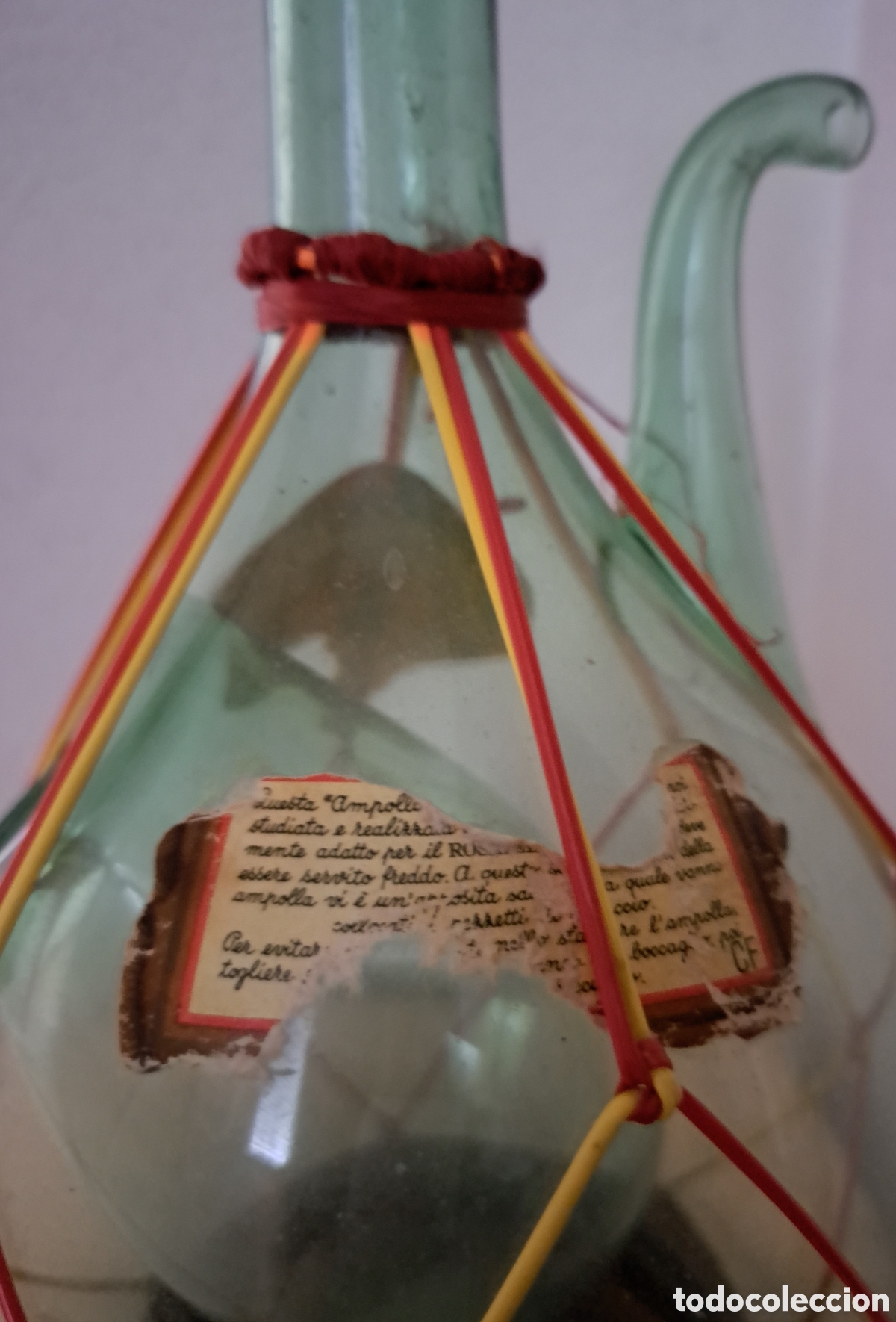 Botellas antiguas: Botella refrigerador de vino - Foto 4