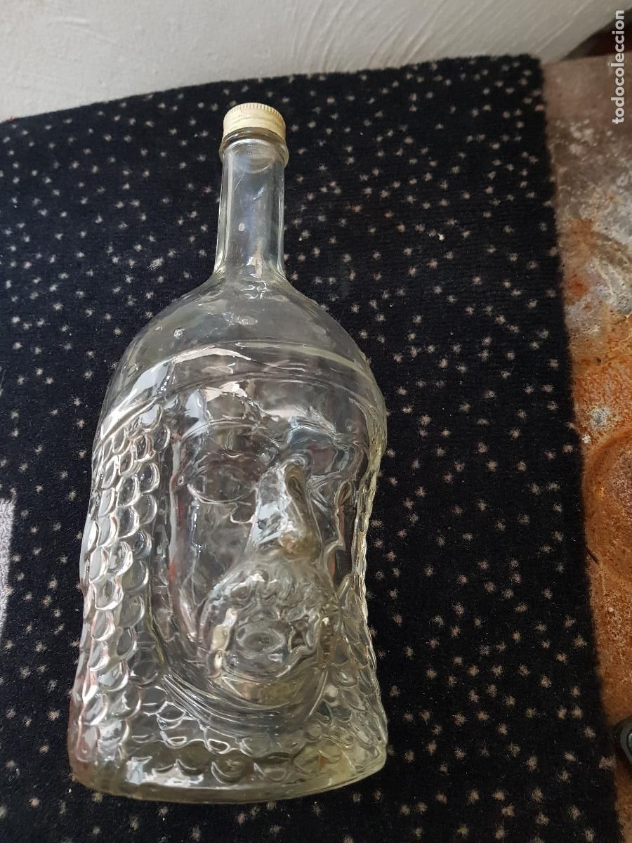 Botellas antiguas: BOTELLA VIDRIO DE COLECCION ANTIGUA - Foto 2