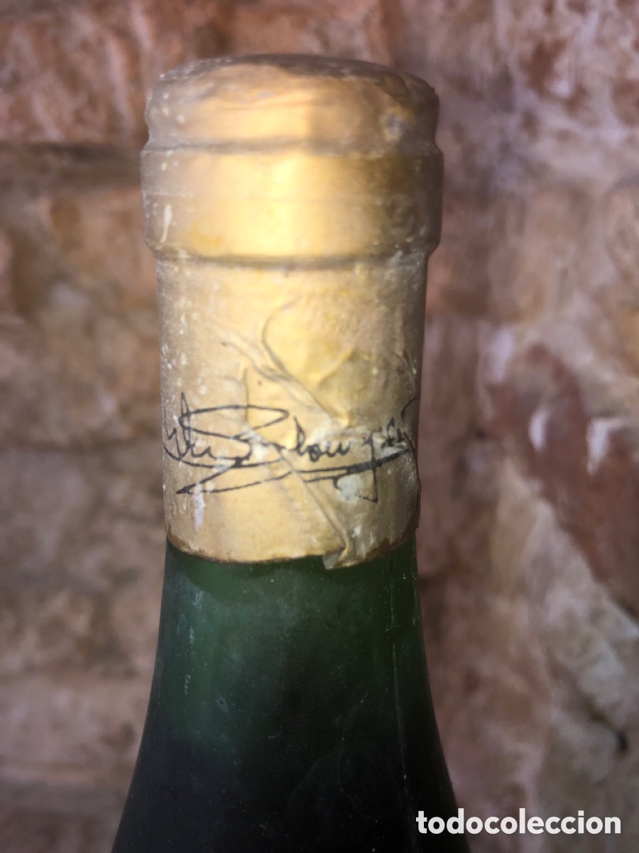 Botellas antiguas: Antigua botella duque de Sevilla - Foto 3