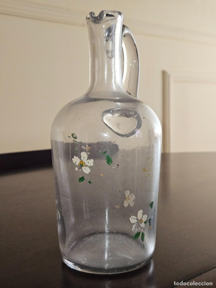 Botellas antiguas: Curiosa botella antigua 18cm - Foto 2