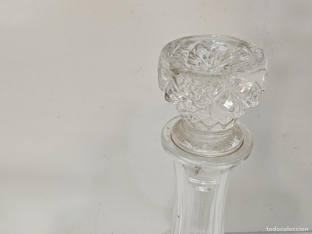Botellas antiguas: botella de cristal de licor - Foto 3