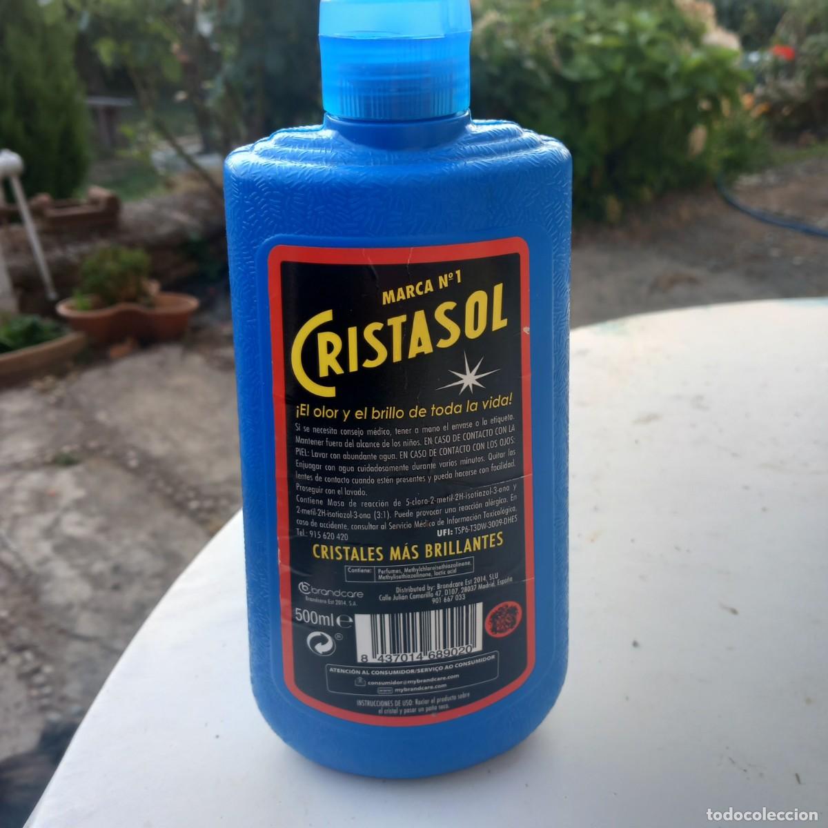 Botellas antiguas: Botella Cristasol - retro 70&acute;s 500 ml - Foto 1