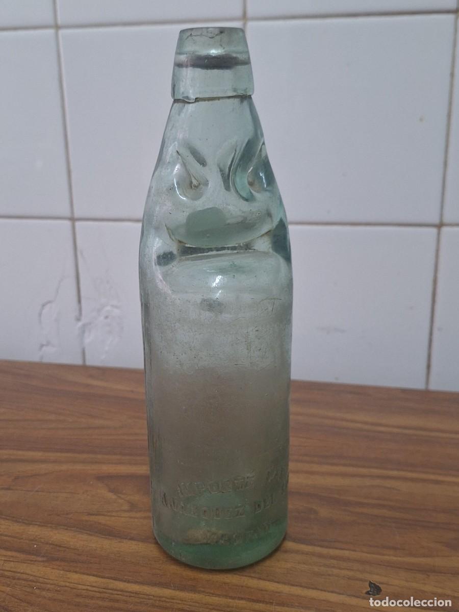 Botellas antiguas: BOTELLA BOTELLIN LA BOLICHE - Foto 1