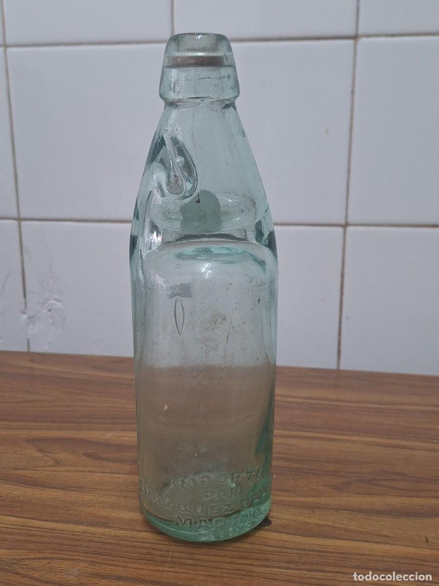 Botellas antiguas: BOTELLA-BOTELLIN LA BOLICHE - Foto 1