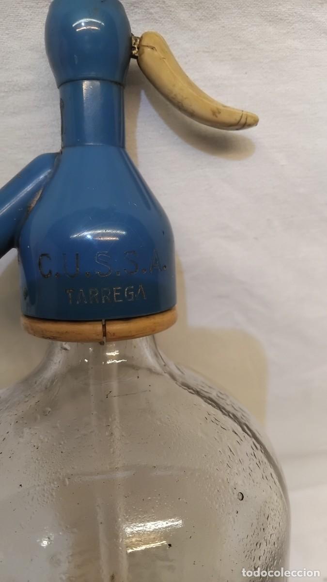 Botellas antiguas: SIFON CUSSA DE T&Agrave;RREGA - Foto 3