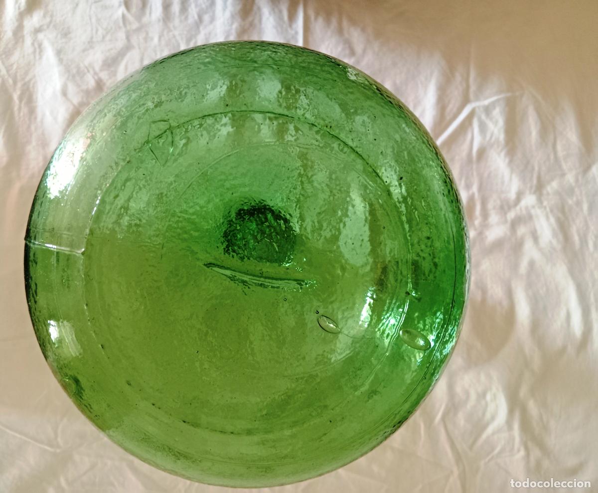 Botellas antiguas: Garrafa 10 litros Agua Solan de Cabras Cuenca - Foto 6